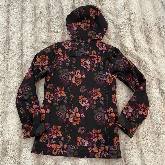 Neff Lush Acid Bloom Floral Softshell Snowboarding Jacket - Picture 8 of 10